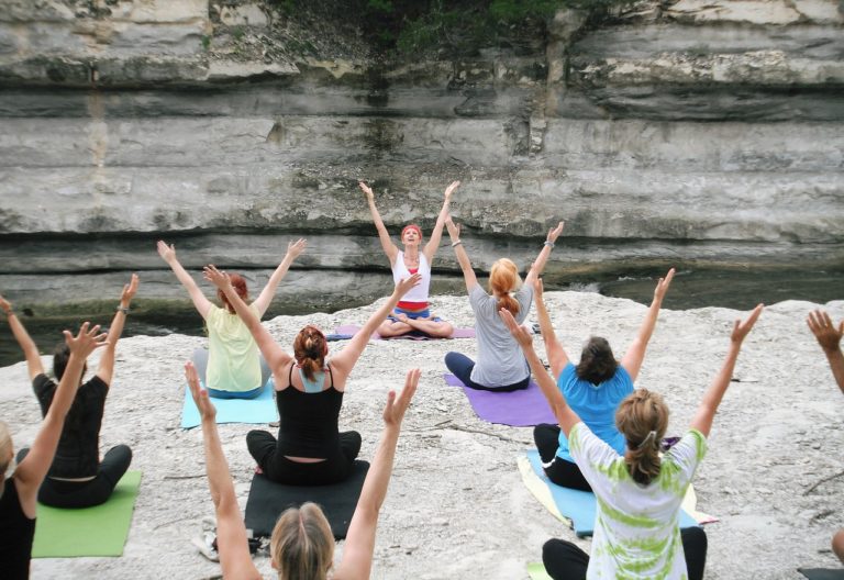 women, yoga classes, asana